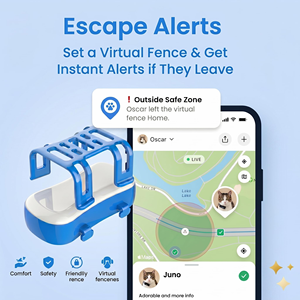 Smart Multifunctional Animal <b>Tracking</b> <b>Device</b> Mini Wireless Geo Fence App Control 4G Gps Cat Dog Pet Tracker Collar - Product Image 3