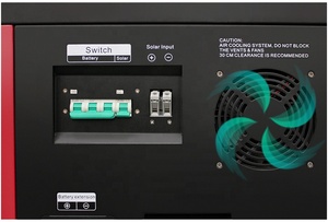 ระบบพลังงานแสงอาทิตย์ออลอินวันสำหรับใช้ในบ้าน 5000W 48V MPPT พร้อมแบตเตอรี่ 100Ah และหลอดไฟ LED AC - Product Image 6