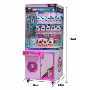 Tùy Chỉnh Đồ Chơi Sang Trọng Búp Bê Giải Thưởng Máy Bán Hàng Tự Động Đồng Tiền Hoạt Động Trò Chơi <span class=keywords><strong>Arcade</strong></span> Vui Chơi Giải Trí Cần Cẩu Claw Máy - Product Image 2