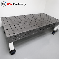 Table de soudage flexible 3D nitrurée, plateforme de fixation D16 D28 avec accessoires de serrage complets pour la fabrication métallique