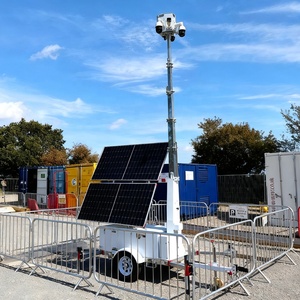 Trailer HiSOLO CCTV com Câmera Bullet PTZ de 4MP, Rede Starlink 4G/5G, Sistema de Monitoramento à Prova d'Água IP65 com Tempo de Funcionamento de 5 Dias - Product Image 6