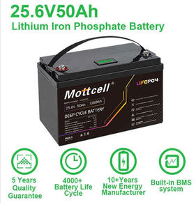 LF105 LFP Golf arabası pil 24V 50Ah A sınıfı lityum iyon şarj edilebilir lifepo4 25.6V lityum Lifepo4 pil - Product Image 5