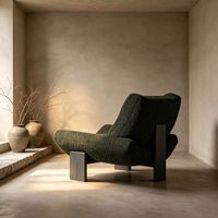 Fauteuil individuel en chêne de style vintage, chaise longue de luxe légère, mobilier confortable pour la maison, housse en coton et lin, salon, balcon