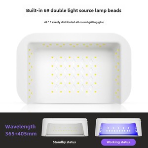 High-Power LED UV Nail Art Lamp Quick-Drying <b>Light</b> Therapy Machine for Nail Polish for Shops-Factory Wholesale - Product Image 4