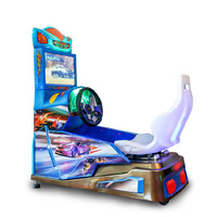 Simulateur de vitesse fou à pièces jeu de course de voiture de conduite Machine de jeu de conduite