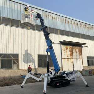 Grúa <span class=keywords><strong>Araña</strong></span> Todoterreno con Canastilla Suspendida para Operaciones en Altura con Personal, Venta Directa de Fábrica con Certificación CE - Product Image 3