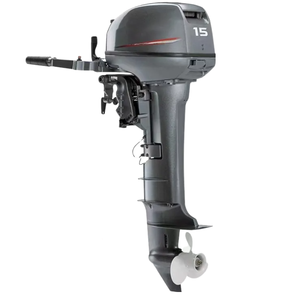 Motor <span class=keywords><strong>fueraborda</strong></span> al por mayor de <span class=keywords><strong>2</strong></span> tiempos y 15 HP con tecnología Yamaha, motor de barco de eje largo - Product Image 1