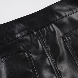 Nuovi Arrivi Gonna in Pelle da Donna Nera con Pantaloncini Interni Gonna a Palloncino Y2K Carina in Ecopelle per Ragazze 2026 - Product Image 6