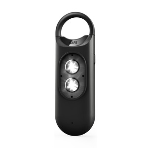 Alarme personnelle rechargeable avec lampe torche LED, dispositif anti-agression USB Type-C, porte-clés de défense personnelle pour femmes - Product Image 3