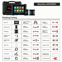 Autel Maxisys MS909EV MS909 EV Analyseur de système haute tension et de batterie, outils de diagnostic électrique automobile, scanner OBD2