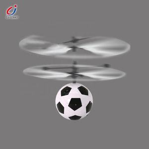 Indução do futebol do futebol de plástico pequeno helicóptero de brinquedo rc bola voando zangão - Product Image 2