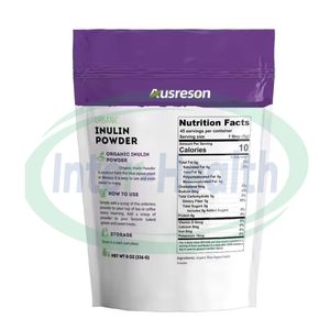 Polvo de inulina Ausreson OEM, fibra prebiótica, ayuda a promover el suplemento digestivo, nutre probióticos, polvo de inulina para mujeres - Product Image 2