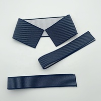 Bordure en tricot plat en polyester pour col et poignets, accessoire vestimentaire