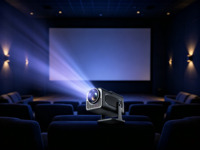 Mini projecteur HY320, double WiFi6, Android 11, projecteur portable, cinéma en plein air, système d'exploitation Android 11