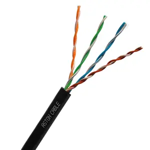 Câble de raccordement UTP Cat5 STP, câble réseau plat, version CAT5E, mâle vers mâle, 8 paires