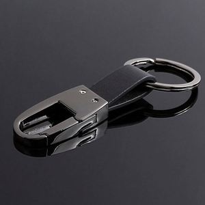 Fashion Personalized <b>Men</b> Leather Key Chain Custom Creative Customized logo Metal Car Keychain Keychains <b>Keyring</b> - Product Image 3