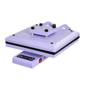 High Quality 38*38cm Flatbed Heat Press Transfer Machine Manual Used for DIY T-<b>shirt</b> Logo New Home Use <b>Printer</b> Heat Press Machin - Product Image 4