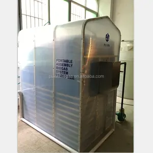 Portable Home Scale Biogas Plant For Cooking