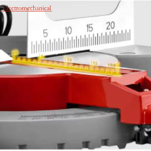 QY-4305 professionnel 2200w 305mm coupé pour aluminium bois électrique puissance circulaire coulissante composé scie à onglets - Product Image 4