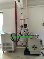 Fábrica al por mayor instrumento de evaporación rotativa evaporador rotatorio destilación evaporador rotatorio 10l con control digital