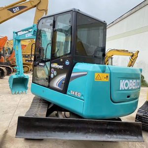 รถขุด SK60 kobelco มือสอง6TON ปั๊มกระปุกเกียร์แบบญี่ปุ่นดั้งเดิม - Product Image 1