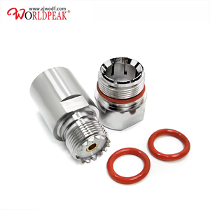 Werkseitige Lieferung SO 239 <span class=keywords><strong>PL</strong></span> UHF-Buchse Koaxial stecker für 1/<span class=keywords><strong>2</strong></span> gewelltes Heliax-Standard kabel - Product Image 4