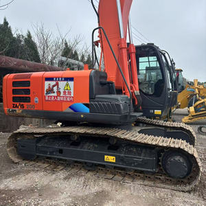 En Stock Excavadora Hidráulica de Cadenas HITACHI ZX200-5G Usada en Japón de Alta Calidad, 20 Toneladas, Modelo 2018 de Segunda Mano con PLC y Motor - Product Image 1