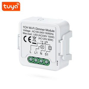 Módulo de Atenuación Gradual Inteligente Tuya WiFi, Interruptor de Luz Mini de 1 Canal, 100-240V, Control Remoto, Compatible con <span class=keywords><strong>Alexa</strong></span>, Google Home y la Aplicación Smart Life - Product Image 3