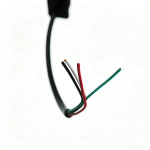 Kabel Spiral Molex 5557 6 Pin Custom Pitch 2 3 4 5 6, Pitch 4.2mm, Jaket TPU PUR, 20AWG*6C OD7.5mm HITAM - Product Image 6