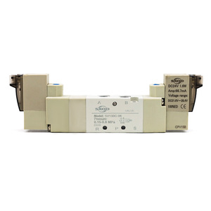 Vanne solénoïde à 3 positions et 5 voies SXQD DC24V 1.6W CPV15B, vanne de commande pneumatique - Product Image 3