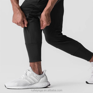 <span class=keywords><strong>Pantaloni</strong></span> della tuta <span class=keywords><strong>a</strong></span> <span class=keywords><strong>coste</strong></span> alte personalizzati in Nylon leggero con tasche in bianco tattico Jogging palestra Fitness pista <span class=keywords><strong>pantaloni</strong></span> Cargo da <span class=keywords><strong>uomo</strong></span> - Product Image 4