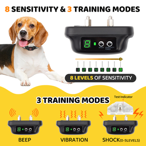 Collier anti-aboiement électrique pour chien, best-seller <span class=keywords><strong>Amazon</strong></span>, pour l'entraînement et l'agilité - Product Image 4