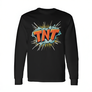 T-shirt à manches longues Tnt pour les fans d'explosion, design dynamite - Product Image 2