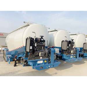รถเทรลเลอร์บรรทุกปูนซีเมนต์แบบกึ่งพ่วงสำหรับขนส่งแบบผงแห้ง45ton 40cbm 3เพลากลุ่ม ZW - Product Image 5