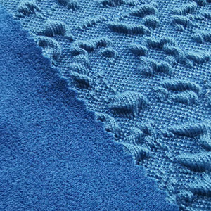 Tela jacquard de poliéster teñida de buena calidad y precio económico para suéteres, 2026 - Product Image 1
