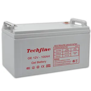 12v 100ah 200ah Gel Lead Acid Battery Battery Solar Rechargeable Batteries For Electric Cars