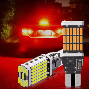 CANbus หลอดไฟ LED 45SMD 4014 <span class=keywords><strong>WY16W</strong></span> W16W สำหรับรถยนต์ bcakup ไฟท้ายเบรคท้ายรถไม่มีขั้วไม่มีข้อผิดพลาดสีขาวสีแดงสีเหลืองอำพัน6000K - Product Image 5