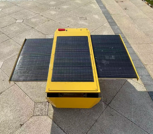 Cortadora de Césped con Ruedas en Oferta, Cortadora de Césped con Panel Solar de Alta Eficiencia, Herramienta de Jardín para Patios, Robot Cortacésped, Cortadora de Césped de Grado Industrial - Product Image 4