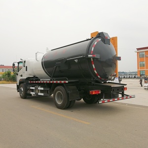 12 mét khối tự động hóa cơ khí thu gom rác thải và vận chuyển xe hút xe tải. - Product Image 4