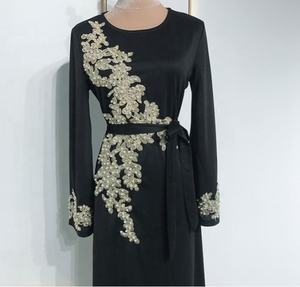 ชุดอาบายะห์อิสลามไซส์ M-3XL สำหรับผู้หญิง อาบายะห์อาหรับ คาฟตัน มาเลเซีย อาบายะห์ดูไบ เสื้อผ้าผู้หญิงตุรกี ชุดมุสลิมสำหรับผู้หญิง - Product Image 6