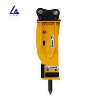 Martillo Hidráulico LG75 de Trabajo Ligero para Renovación de Viviendas y Reparación de Carreteras, Funcionamiento Estable, Baja Tasa de Fallos, Cincel de Reemplazo Rápido, OEM ODM