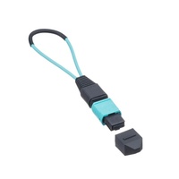 Cable de Fibra Óptica de Bucle Óptico (Loopback) al por Mayor MPO MTP SM MM OM3/OM4 de 8/12/24 Núcleos 40G 100G POE GSM TCP GPRS SDK