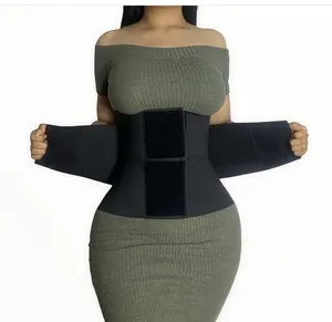 Venta al por mayor de alta compresión moldeadores de control de barriga postparto banda para el vientre Logotipo de aduanas cinturones de entrenamiento de cintura para mujeres - Product Image 1