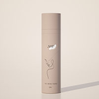 Flacon Pompe Airless de Luxe Vide pour Sérum Soin de la Peau, 30ml 50ml, Emballage Cosmétique Mat Recyclable