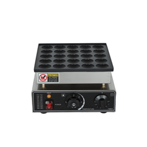 Macchina commerciale per Waffle a 25 fori per riscaldamento uniforme a fila elettrica per frittelle per Snack - Product Image 4