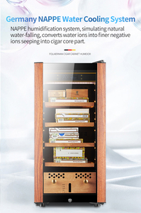 Humidor Compacto para Cigarros Folaierman, Caja de Almacenamiento de Escritorio para Colección Personal, Disponible al por Mayor, con Cerradura de Huella Dactilar - Product Image 6