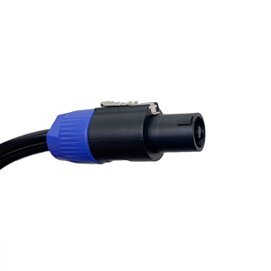 Connecteur SpeakON mâle vers double femelle en stock usine, câble audio répartiteur en Y 1 vers 2, 0,3 m, fil de cuivre pur pour système PA et sonorisation en direct - Product Image 4