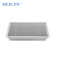 Grille de ventilation murale en alliage d'aluminium pour cuisine, couvercle de grille de sortie de sol, couvercle de grille de climatisation