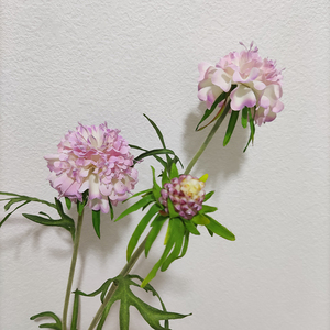 Hoa Lụa Giả 3 Đầu Hoa Ngô Nhân Tạo Để Trang Trí Nhà Vườn Đám Cưới - Product Image 2