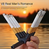 Dispositif d'accélération de la vie, moteur V8 pour homme, cadeau farceur avec couleur et logo personnalisés, matériau plastique